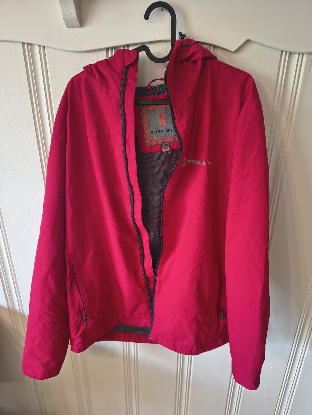 Free Country Hooded Windbreaker Jacket